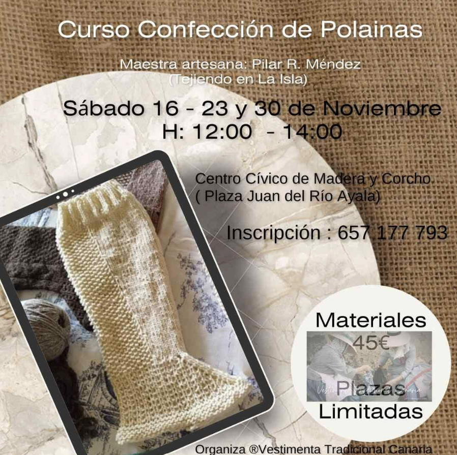 Curso de Confección de Polainas